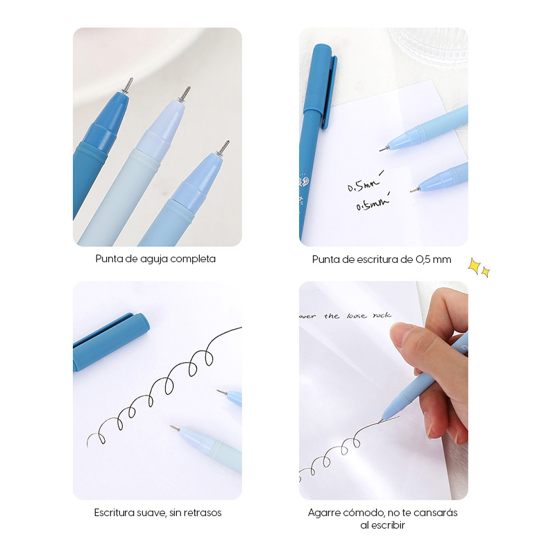 1 Lapicero Gel Pastel (Unidad)