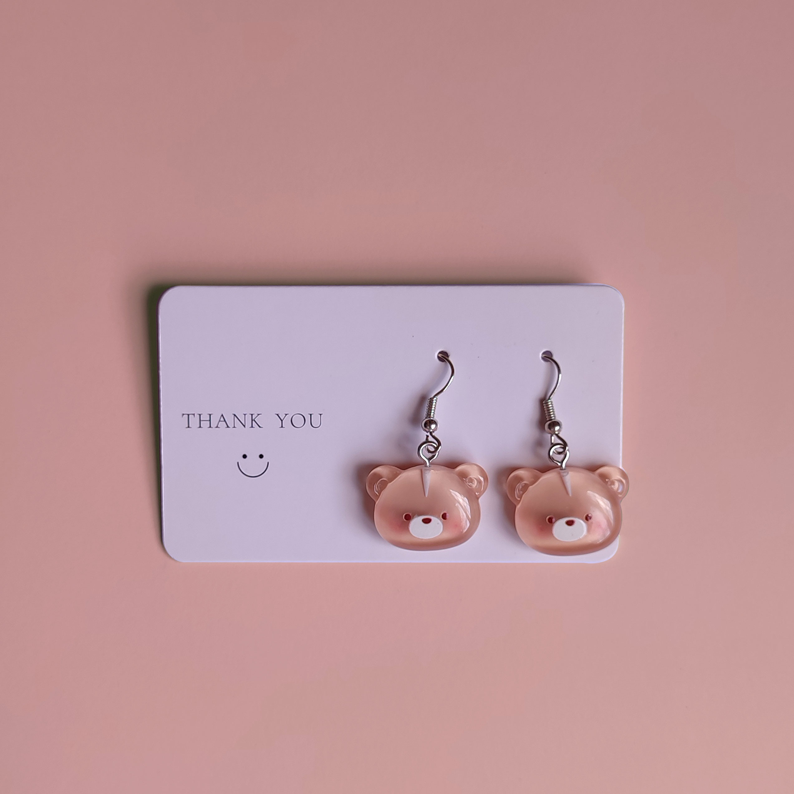Aretes Kawaii - Transparente