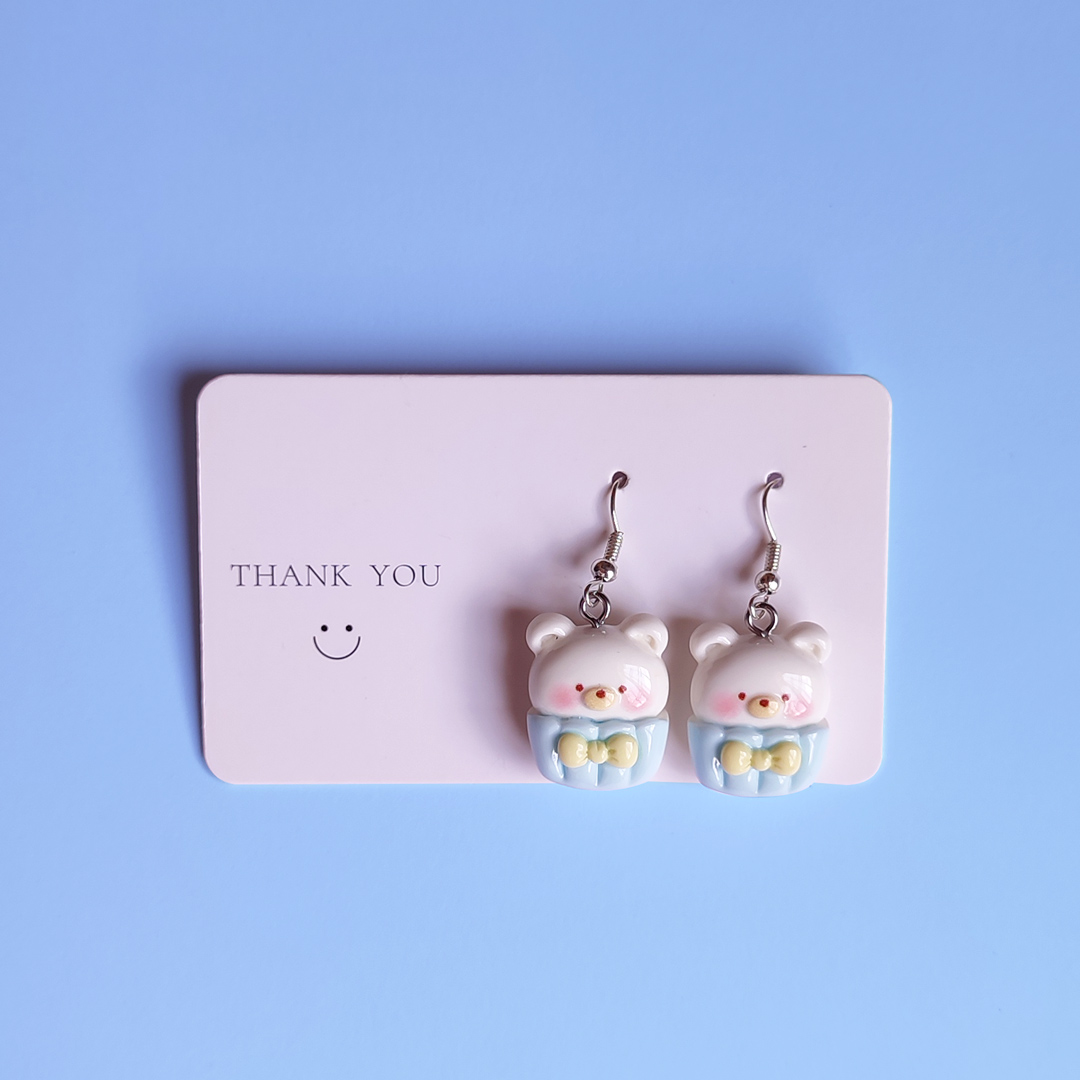 Aretes Kawaii animado