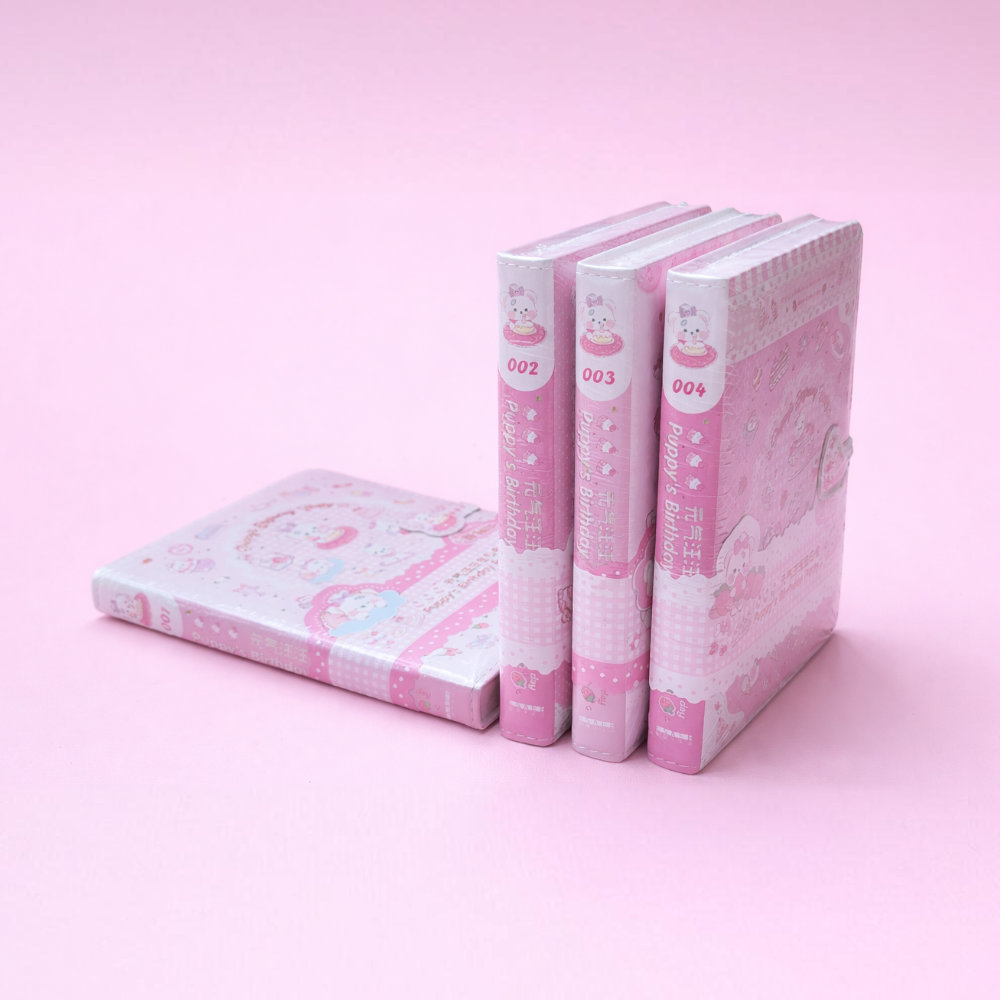 Agenda Kawaii Puppy's Birthday Party | B6