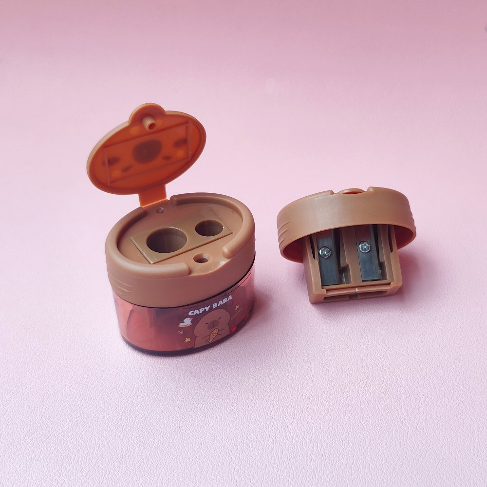 Sacapunta Capibara doble con depósito