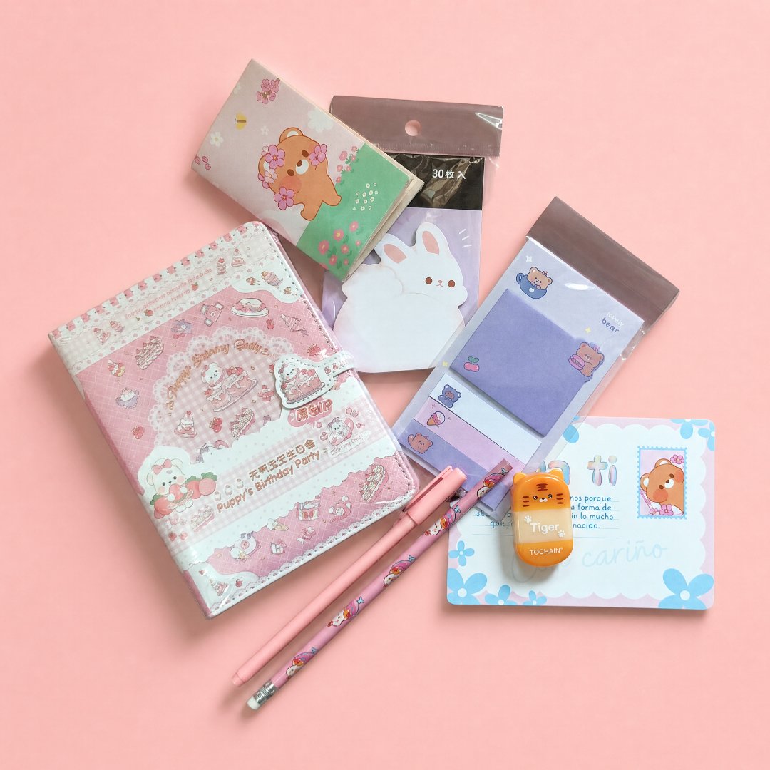 Kit Diario kawaii